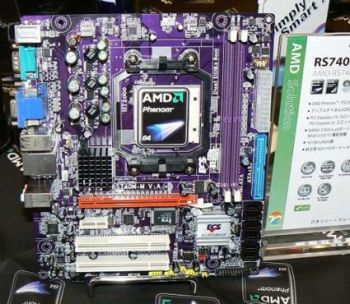 ECS RS740M-M: материнская плата на базе бюджетного чипсета AMD 740G