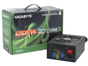 Блок питания GIGABYTE ODIN Pro 1200W - специально для NVIDIA 3 way SLI